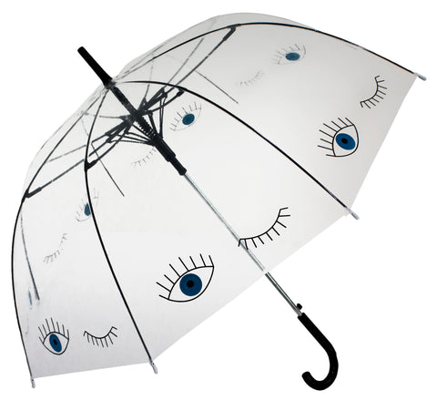 Blue Eye Transparent Umbrella - Blooms of London - Designs inspired by nature