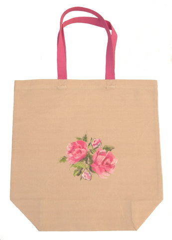 English Rose Shopping Bag - Blooms of London - Designs inspired by nature