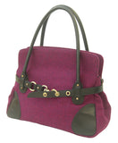 Harris Tweed Rosie Shoulder Handbag with Leather Trims