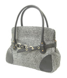 Harris Tweed Rosie Shoulder Handbag with Leather Trims