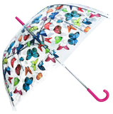 Butterflies Print Transparent Umbrella - Blooms of London - Designs inspired by nature