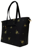 Bumble Bee Print Shoulder Handbag