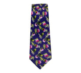 Thistle Print Silk Tie - Blooms of London - Designs inspired by nature