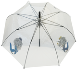 Mermaid Clear Umbrella - Blooms of London - Designs inspired by nature