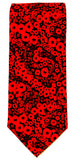 Remembrance, Armistice Day, Centenary Poppy Silk Tie - Blooms of London - Designs inspired by nature