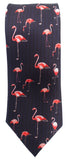 Flamingo print Tie - Blooms of London - Designs inspired by nature
