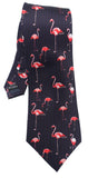 Flamingo print Tie - Blooms of London - Designs inspired by nature