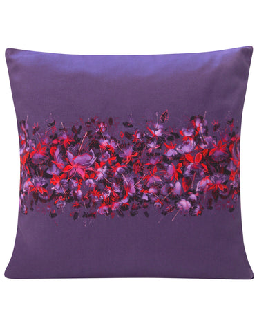 Fuchsia Design Cushion Cover - Blooms of London - Designs inspired by nature