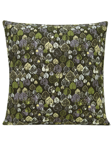 Heart Leaf Green Cushion Cover - Blooms of London - Designs inspired by nature