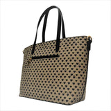 Hearts Print Shoulder Handbag