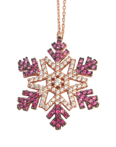 Snow flake necklace - Blooms of London - Designs inspired by nature