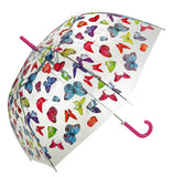 Butterflies Print Transparent Umbrella - Blooms of London - Designs inspired by nature
