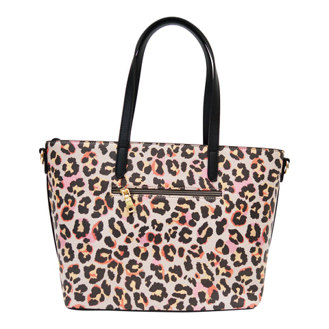 Leopard Print Shoulder Handbag