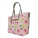 Ethereal Flowers Spring Blossom Print Shoulder Handbag