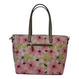 Ethereal Flowers Spring Blossom Print Shoulder Handbag