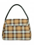 Stewart Camel Sarah Tartan Handbag