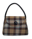 Stewart Camel Sarah Tartan Handbag