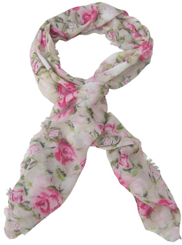 English Rose Design Scarf - Blooms of London - Designs inspired by nature