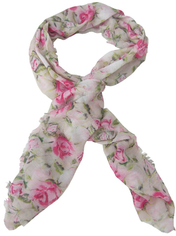 English Rose Design Scarf - Blooms of London - Designs inspired by nature