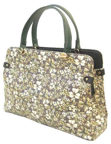 Shamrock Design handbag - Blooms of London - Designs inspired by nature