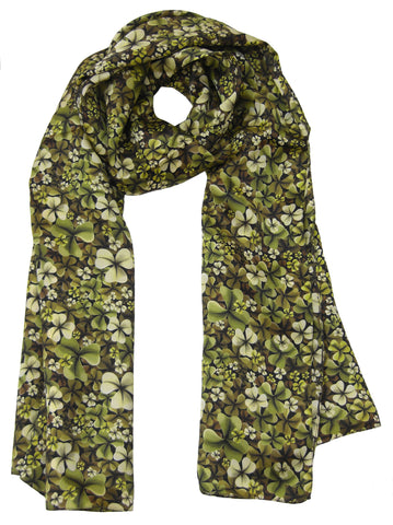 Shamrock Scarf - Blooms of London - Designs inspired by nature