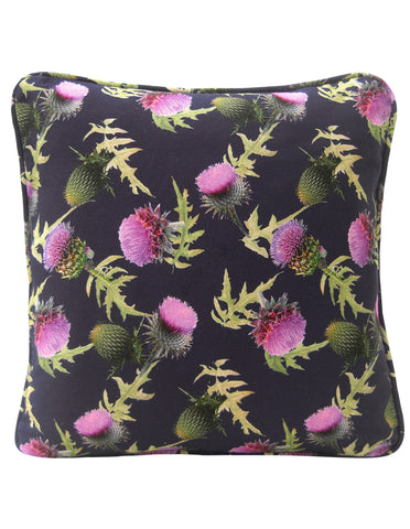 Thistle Design Cushion - Blooms of London - Designs inspired by nature