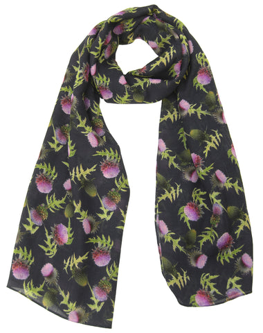 Thistle Scarf - Blooms of London - Designs inspired by nature