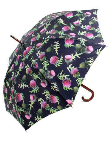 Thistle Design Umbrella - Blooms of London - Designs inspired by nature