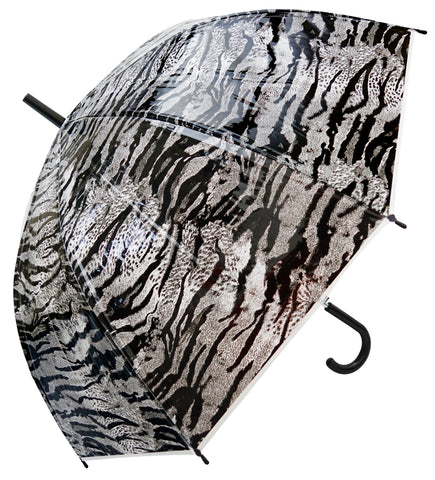 Tiger Wild Transparent Umbrella