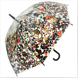 Night at The Jungle Transparent Umbrella