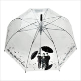 TB By Blooms of London  Unisex Transparent Umbrella