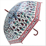 Iznik Tulip Transparent Umbrella