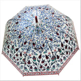 Iznik Tulip Transparent Umbrella