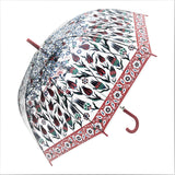 Iznik Tulip Transparent Umbrella