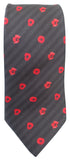 Black Poppy Tie - Blooms of London - Designs inspired by nature