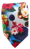 Water Lillies print Tie - Blooms of London - Designs inspired by nature