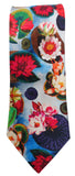 Water Lillies print Tie - Blooms of London - Designs inspired by nature